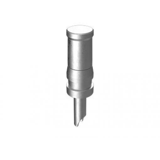 Kontakt pro konektory D-Sub, řada: DW, Vnější, 5.5 Krimpovací, pokovení: Zlato přes nikl, max. AWG: 8 AWG, typ kontaktu:
