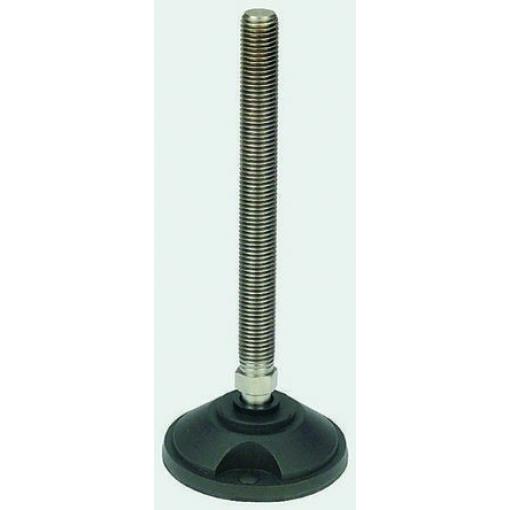 A195/001 Nu-Tech Engineering M20 100 mm Nerezová ocel Nastavitelná noha 2000 kg 10 °
