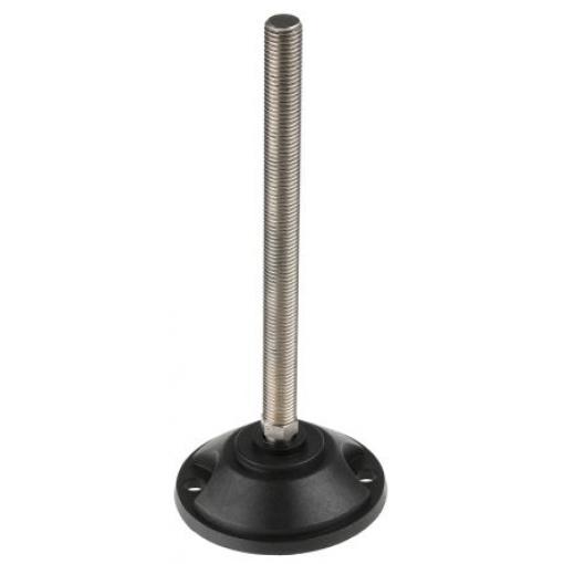 A195/004 Nu-Tech Engineering M16 100 mm Nerezová ocel Nastavitelná noha 2000 kg 10 °