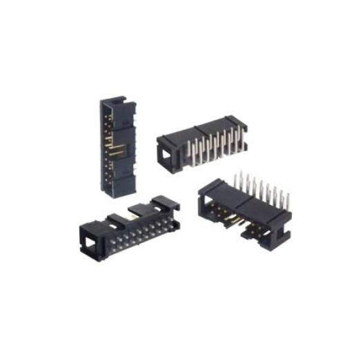 Amphenol Communications Solutions Konektor PCB, řada: Quickie, Vodič-deska, počet kontaktů: 8, počet řad: 2, rozteč: