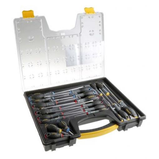 Sada šroubováků, počet kusů: 20 Křížový, Pozidriv, Ploché Standardní Stanley Tools