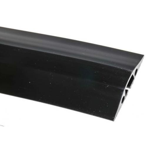 Kryt kabelu 14 mm (vnitřní prům.) délka 1.8 m x šířka 68mm barva Černá RS PRO Polyvinylchlorid