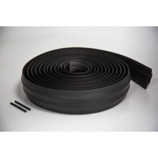 Kryt kabelu 30 mm (vnitřní prům.) délka 9 m x šířka 83mm barva Černá RS PRO Polyvinylchlorid