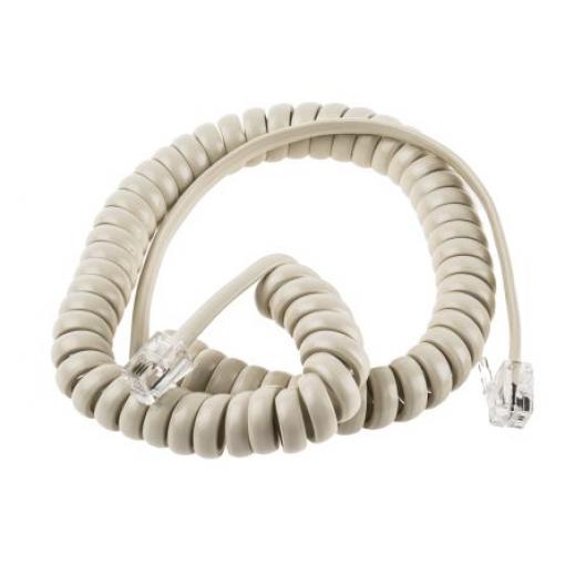 Prodlužovací telefonní kabel Vnější, Smetanová RS PRO RJ9 Vnější RJ45 2.5 m