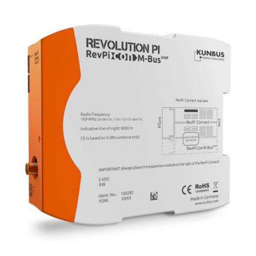 Revolution PI PLC – rozšiřující modul Připojení RevPi (+)