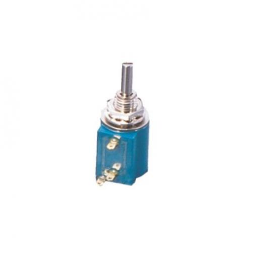 Potenciometr, průměr hřídele: 3 mm 5otáčkový, řada: M 5 kΩ 5 % 2 W M-1305 5K Rotační, Panel 1 Nidec Components