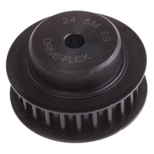 RS PRO Řemenice rozvodového řemenu, Ocel 24 zubů 9 mm rozteč 5 mm, vývrt: 6 mm
