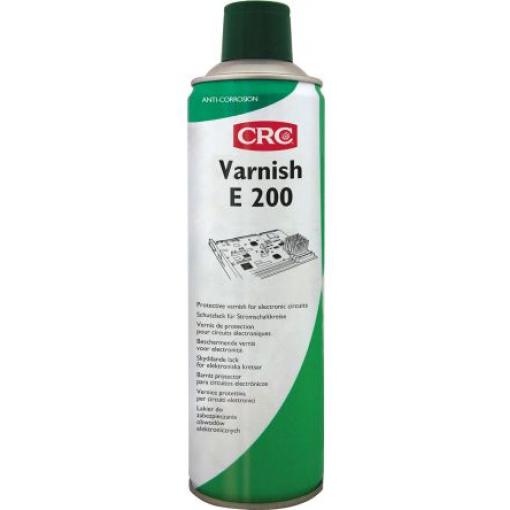 Ochranný lak, Neprůhledná Akrylová pryskyřice, 400 ml, Kabelová svorka PCB, Elektronika Aerosol 80kV/mm CRC