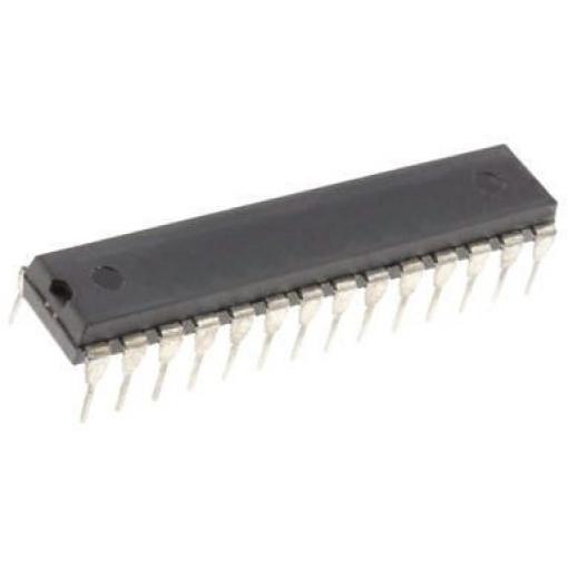 Microchip Mikrokontrolér PIC16C73A-04/SP 8 bit, standard: ISO 9001 PIC 20 MHz 7kB EPROM 192 bit RAM, počet kolíků: 28