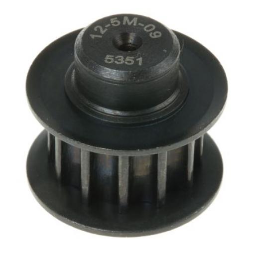 RS PRO Řemenice rozvodového řemenu, Ocel 12 zubů 9 mm rozteč 5 mm, vývrt: 4 mm
