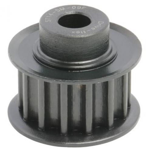 RS PRO Řemenice rozvodového řemenu, Ocel 14 zubů 9 mm rozteč 5 mm, vývrt: 6 mm