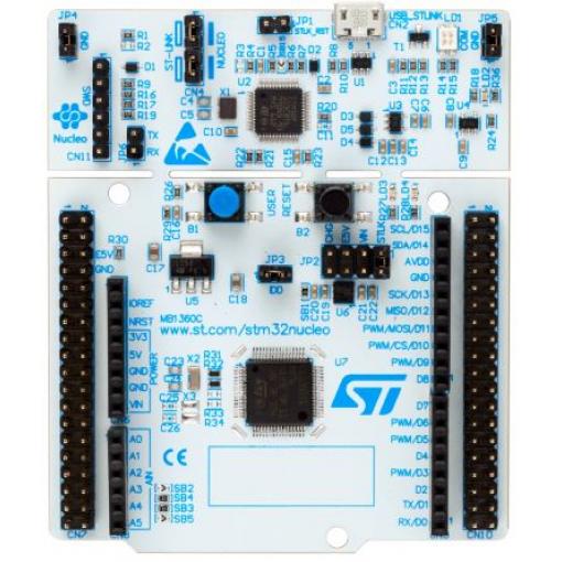 STMicroelectronics Vývojový nástroj pro mikrokontroléry, STM32G071RB, STM, MCU NUCLEO-G071RB, Mikrokontrolér, ARM, STM32