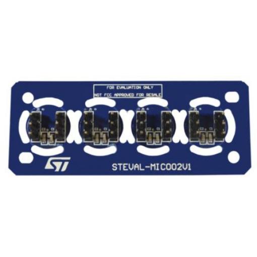 Mikrofonní snímač, klasifikace: Dceřiná karta for MP34DT06J, pro použití s: X-NUCLEO-CCA02M1 Coupon board mikrofon