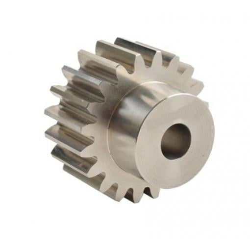 Čelní ozubené kolo, Ocel 16zubové, průměr rozteče: 11.2 mm, 0.7 průměr náboje 9 mm RS PRO