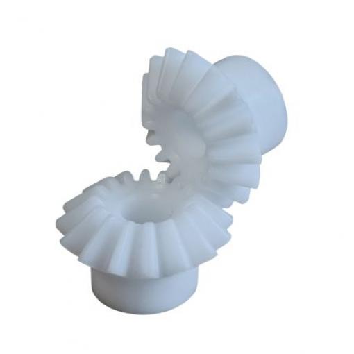 Kuželové soukolí, Termoplastický polymer 16 zubů úhel 20 °, vývrt: 5 mm RS PRO, 1