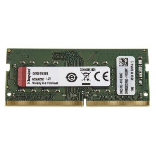 RAM 8 GB Notebook 2666MHz Kingston