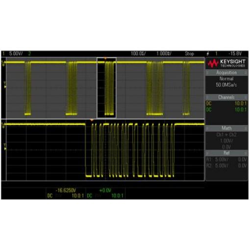 Software pro osciloskopy Software pro dekódování a analýzu D1200AUTA, pro použití s: Osciloskopy DSOX1204A, osciloskopy