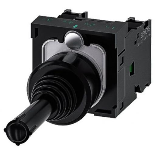 Siemens Joystickový, řada: SIRIUS ACT 3SU11 IP65, IP20, IP67 Kulatý 10 A Šroub SPDT 70 °C -25 °C