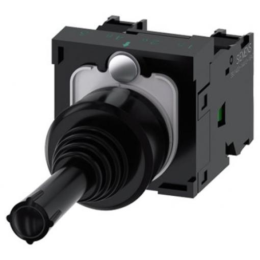 Siemens Joystickový, řada: SIRIUS ACT 3SU11 IP67, IP20, IP65 Kulatý 10 A Šroub SPDT 70 °C -25 °C