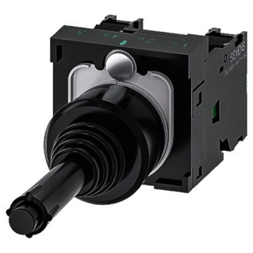 Siemens Joystickový, řada: SIRIUS ACT 3SU11 IP67, IP65, IP20 Kulatý 10 A Šroub SPDT 70 °C -25 °C