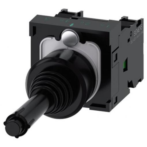 Siemens Joystickový, řada: SIRIUS ACT 3SU11 IP20, IP67, IP65 Kulatý 10 A Šroub SPDT 70 °C -25 °C