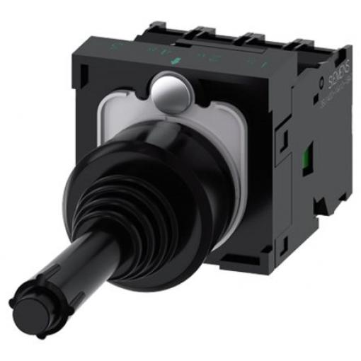 Siemens Joystickový, řada: SIRIUS ACT 3SU11 IP65, IP20, IP67 Kulatý 10 A Šroub 500 V ac 4 NO 70 °C -25 °C