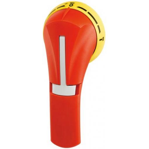 Otočná klika Žlutá, Červená, řada: FUSERBLOC, pro použití s: Kombinovaný spínač pojistky, délka: 125 mm IP65 Socomec