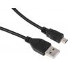 RS PRO Kabel USB do zásuvky IC Vnější, A: USB typu A, 500 mm Vnější, Černá, B: Micro USB typ B