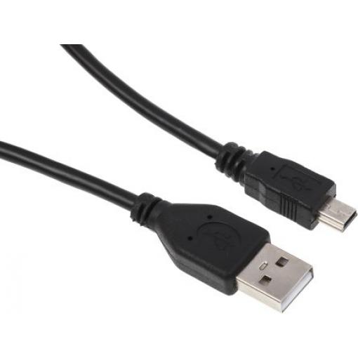 RS PRO Kabel USB do zásuvky IC Vnější, A: USB typu A, 500 mm Vnější, Černá, B: Micro USB typ B