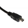RS PRO Kabel USB do zásuvky IC Vnější, A: USB typu A, 1 m Vnější, Černá, B: Micro USB typ B