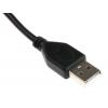 RS PRO Kabel USB do zásuvky IC Vnější, A: USB typu A, 1 m Vnější, Černá, B: Micro USB typ B