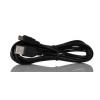 RS PRO Kabel USB do zásuvky IC Vnější, A: USB typu A, 1.8 m Vnější, Černá, B: Micro USB typ B