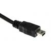 RS PRO Kabel USB do zásuvky IC Vnější, A: USB typu A, 3 m Vnější, Černá, B: Micro USB typ B