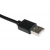 RS PRO Kabel USB do zásuvky IC Vnější, A: USB typu A, 1.8 m Vnější, Černá, B: Micro USB typ B