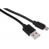 RS PRO Kabel USB do zásuvky IC Vnější, A: USB typu A, 1.8 m Vnější, Černá, B: Micro USB typ B