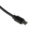 RS PRO Kabel USB do zásuvky IC Vnější, A: USB typu A, 3 m Vnější, Černá, B: Micro USB typ B