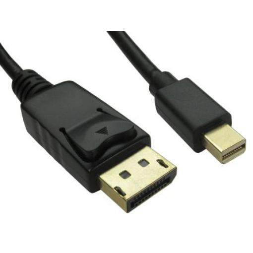 RS PRO, A: Vnější Mini DisplayPort, B: Vnější Display Port, Polyvinylchlorid DisplayPort Kabely 3 m
