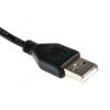 RS PRO Kabel USB do zásuvky IC Vnější, A: USB typu A, 1.8 m Vnější, Černá, B: USB typu A