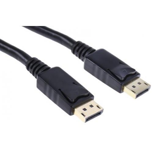 RS PRO, A: Vnější Display Port, B: Vnější Display Port, Polyvinylchlorid DisplayPort Kabely 3 m