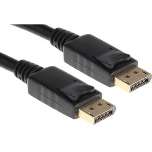RS PRO, A: Vnější Display Port, B: Vnější Display Port, Polyvinylchlorid DisplayPort Kabely 5 m