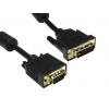 RS PRO, A: Vnější DVI-A, B: Vnější SVGA 5 m Kabel DVI, Černá, Polyvinylchlorid