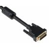 RS PRO, A: Vnější DVI-I, B: Vnější DVI-I 2 m Kabel DVI, Černá, Polyvinylchlorid
