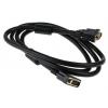 RS PRO, A: Vnější DVI-I, B: Vnější DVI-I 2 m Kabel DVI, Černá, Polyvinylchlorid