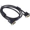 RS PRO, A: Vnější Duální propojení DVI-D, B: Vnější DVI-D 2 m Kabel DVI, Černá, Polyvinylchlorid