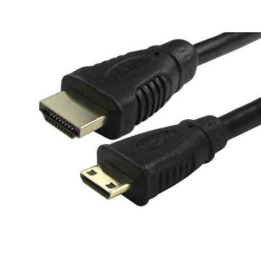 RS PRO, řada: CDLHD 2 m, A: Vnější Mini HDMI, B: Vnější HDMI
