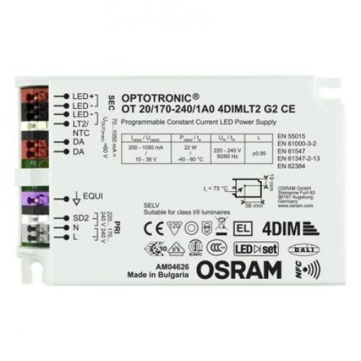 LED ovladač, řada: OPTOTRONIC NFC 4052899981959  80/220 V 540 mA 110 W ztlumování: 4DIM IP20 Osram