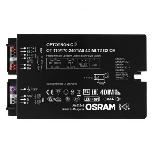 LED ovladač, řada: OPTOTRONIC NFC 4052899981928  10/38 V 120 mA 22 W ztlumování: 4DIM IP20 Osram