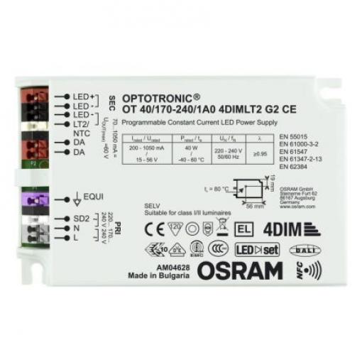 LED ovladač, řada: OPTOTRONIC NFC 4052899981935  15/56 V 200 mA 40 W ztlumování: 4DIM IP20 Osram