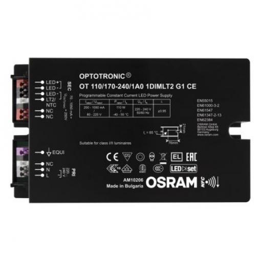 LED ovladač, řada: OPTOTRONIC NFC 4052899541115  80/220 V 540 mA 110 W ztlumování: 1DIM IP20 Osram