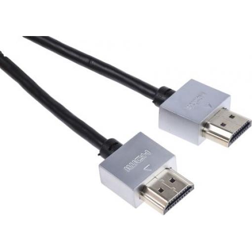 RS PRO, řada: CDLHDFLEX 50 cm, A: Vnější HDMI, B: Vnější HDMI